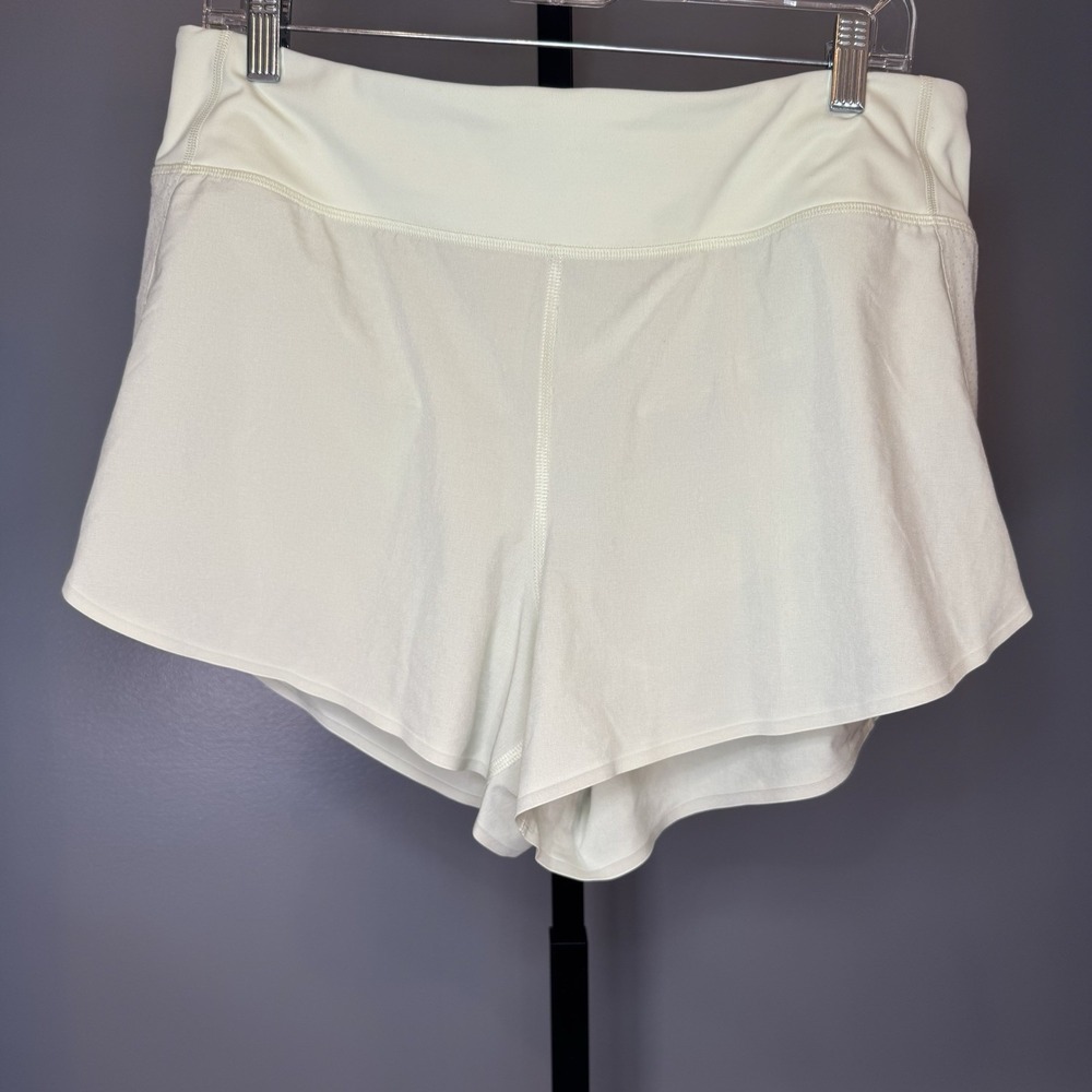 Athleta Run With It 3.5" Yellow - Women's Sport Shorts Size‎ L EUC
